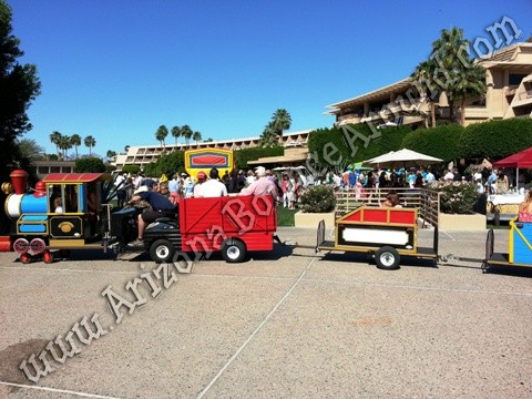 Trackless trains for rent Denver Colorado